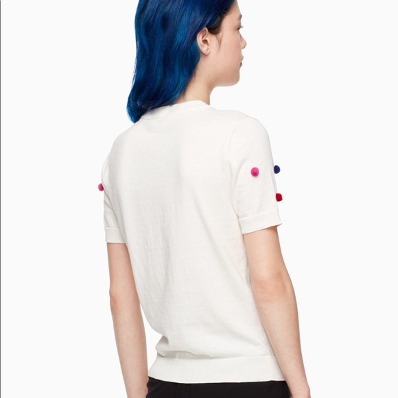 Kate Spade Pom Pom Spice Things Up Shirt - Picture 4 of 4